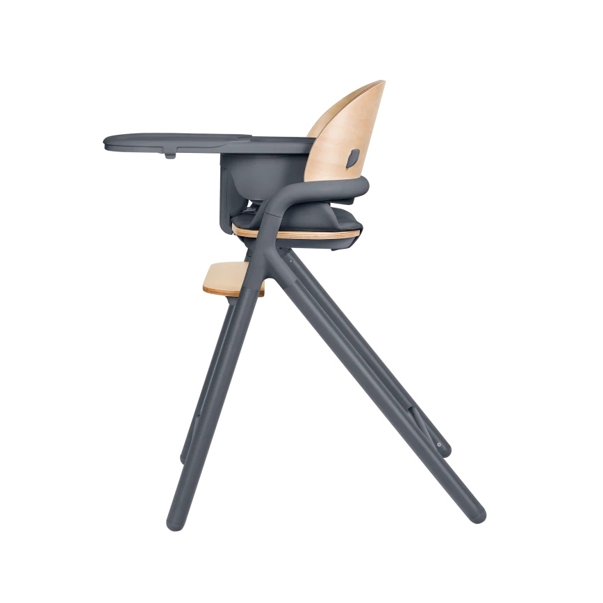 Lionelo - Chaise haute 3 en 1 pour enfant CELIA Bois Gris