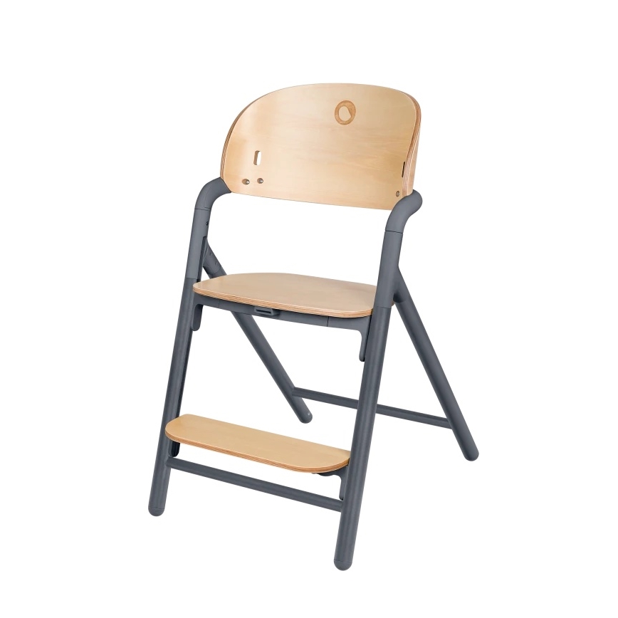 Lionelo - Chaise haute 3 en 1 pour enfant CELIA Bois Gris
