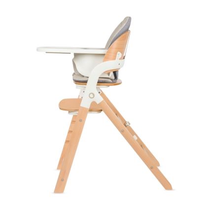 Lionelo - Chaise haute 3 en 1 pour enfant MEGAN Bois blanc