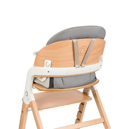 Lionelo - Chaise haute 3 en 1 pour enfant MEGAN Bois blanc