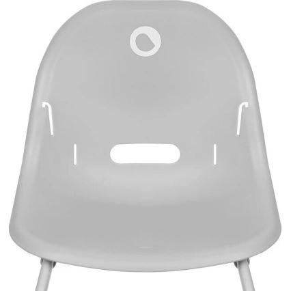 Lionelo - Chaise haute enfant 2en1 DALIA blanc/gris