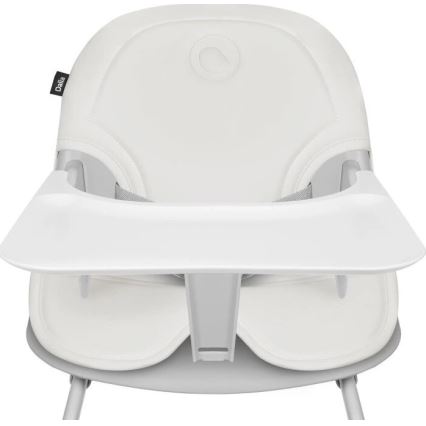 Lionelo - Chaise haute enfant 2en1 DALIA blanc/gris