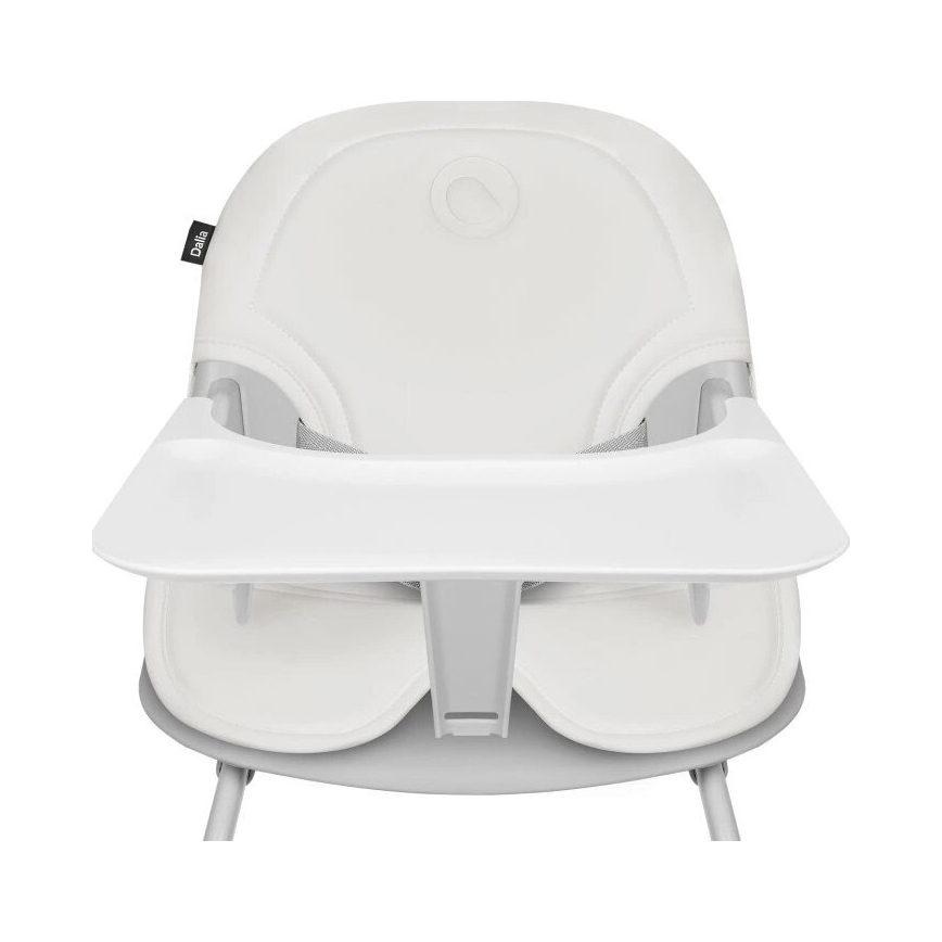 Lionelo - Chaise haute enfant 2en1 DALIA blanc/gris