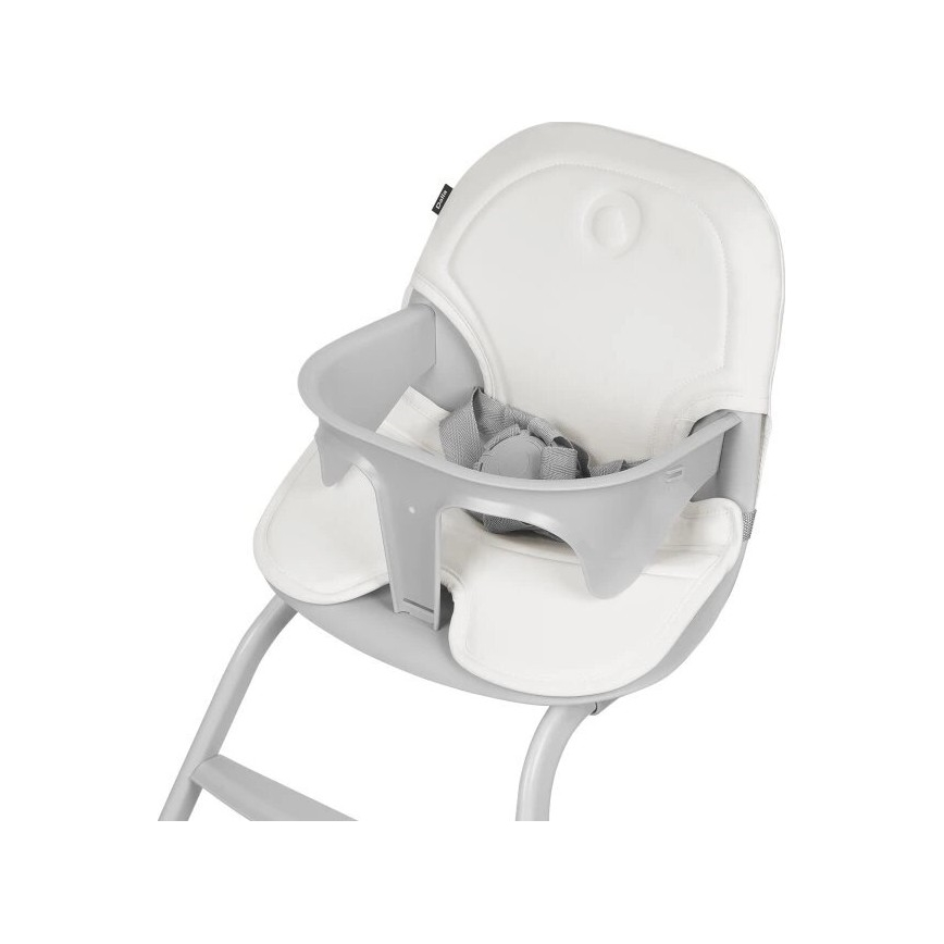 Lionelo - Chaise haute enfant 2en1 DALIA blanc/gris