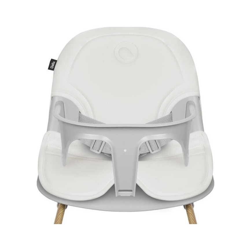 Lionelo - Chaise haute enfant 2en1 DALIA blanc/marron