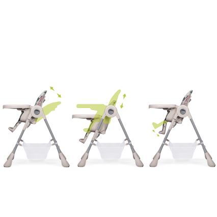 Lionelo - Chaise haute enfant ZANNA beige