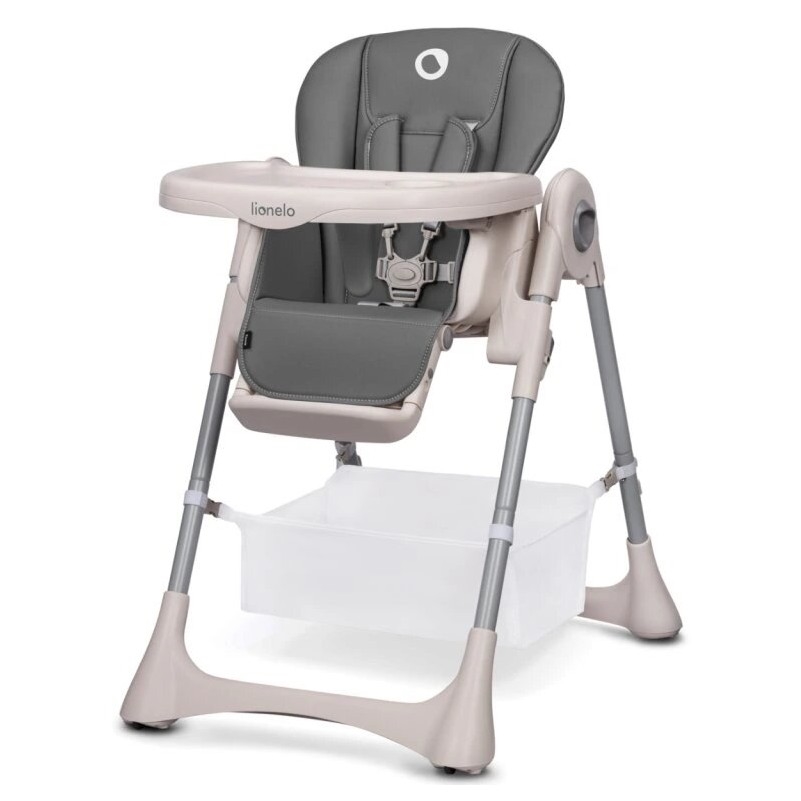 Lionelo - Chaise haute enfant ZANNA gris