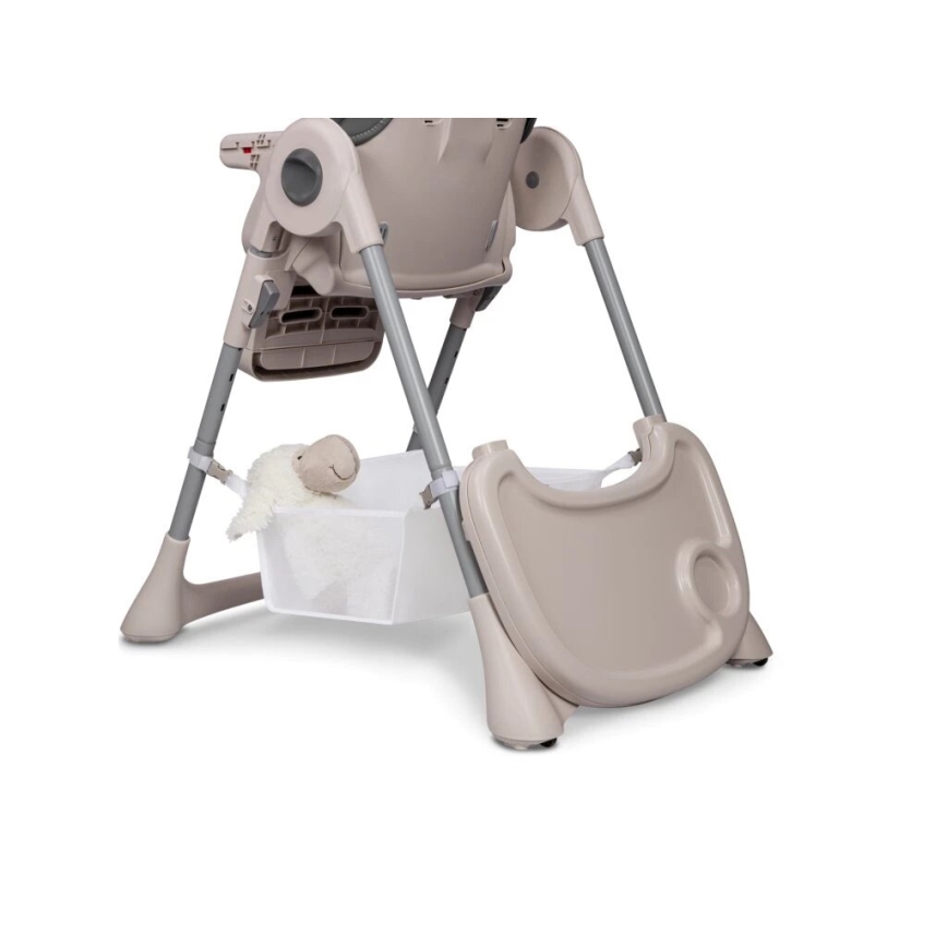 Lionelo - Chaise haute enfant ZANNA gris