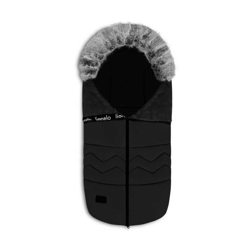 Lionelo - Chancelière pour enfant FRODE Black Carbon