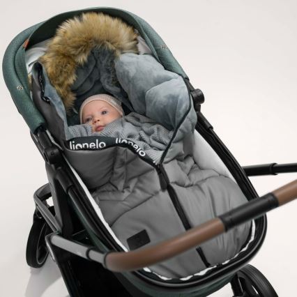 Lionelo - Chancelière pour enfant FRODE Gris colombe