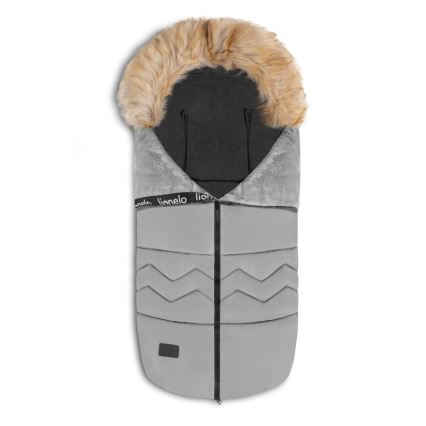 Lionelo - Chancelière pour enfant FRODE Gris colombe