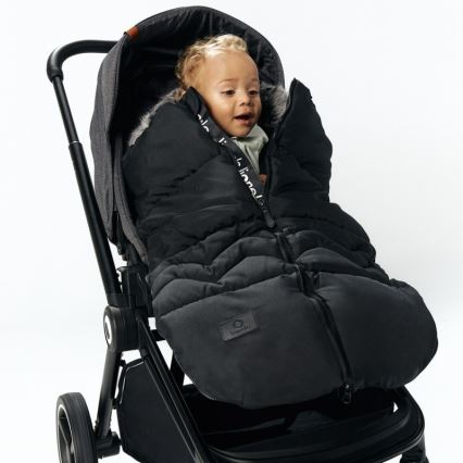 Lionelo - Chancelière pour enfant FRODE Noir Carbone