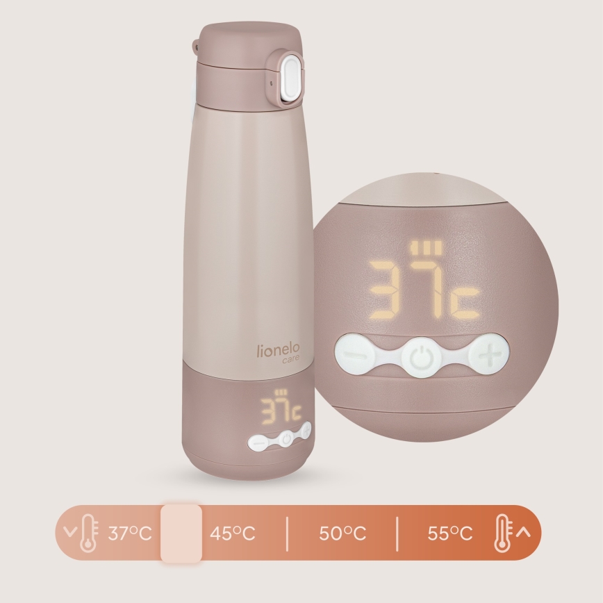 Lionelo - Chauffe-biberon rechargeable THERMUP 55W/5V