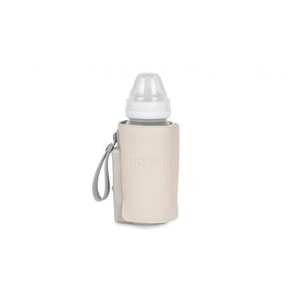 Lionelo - Chauffe-biberon rechargeable THERMUP GO PLUS 10W/5V beige
