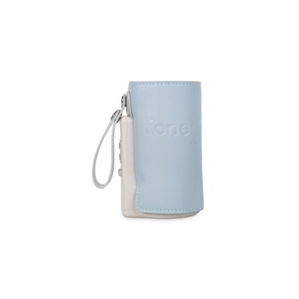 Lionelo - Chauffe-biberon rechargeable THERMUP GO PLUS 10W/5V bleu/gris