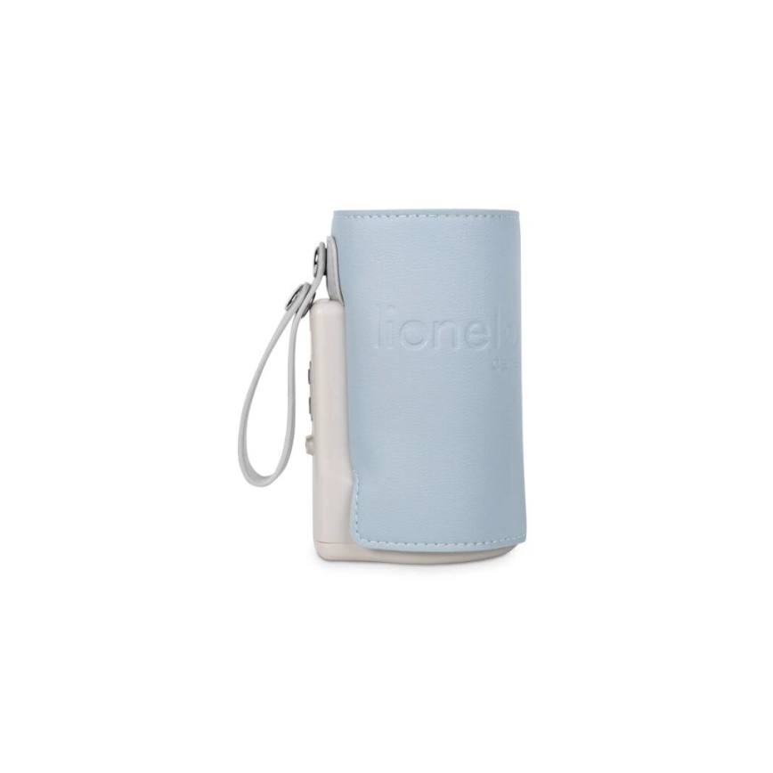 Lionelo - Chauffe-biberon rechargeable THERMUP GO PLUS 10W/5V bleu/gris