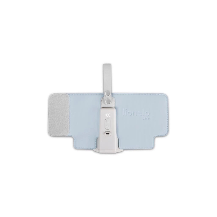 Lionelo - Chauffe-biberon rechargeable THERMUP GO PLUS 10W/5V bleu/gris