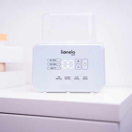 Lionelo - Chauffe-biberon THERMUP DOUBLE 250W/230V blanc