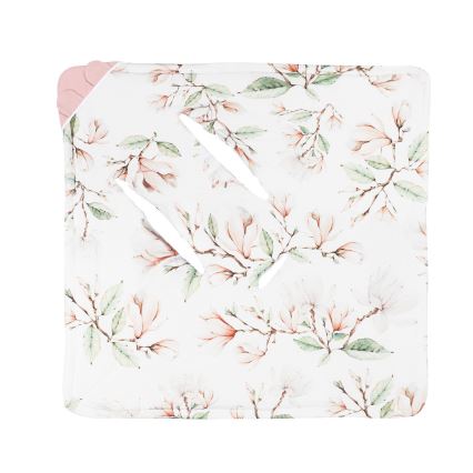 Lionelo - Couverture de voiture TRAVEL SWADDLE 90x90 cm Beige Magnolia