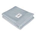 Lionelo - Couverture en bambou 75x100 cm Gris