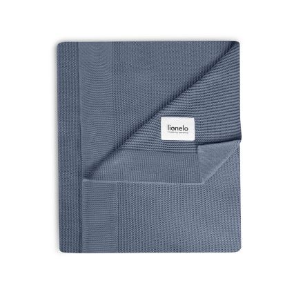 Lionelo - Couverture en bambou BAMBOO BLANKET 75x100 cm Bleu