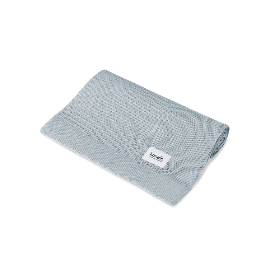 Lionelo - Couverture en bambou BAMBOO BLANKET 75x100 cm Gris