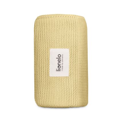 Lionelo - Couverture en bambou BAMBOO BLANKET 75x100 cm Jaune Citron