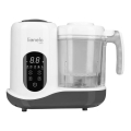 Lionelo - Cuiseur vapeur 5 en 1 BABYMENU 110W/230V blanc/gris