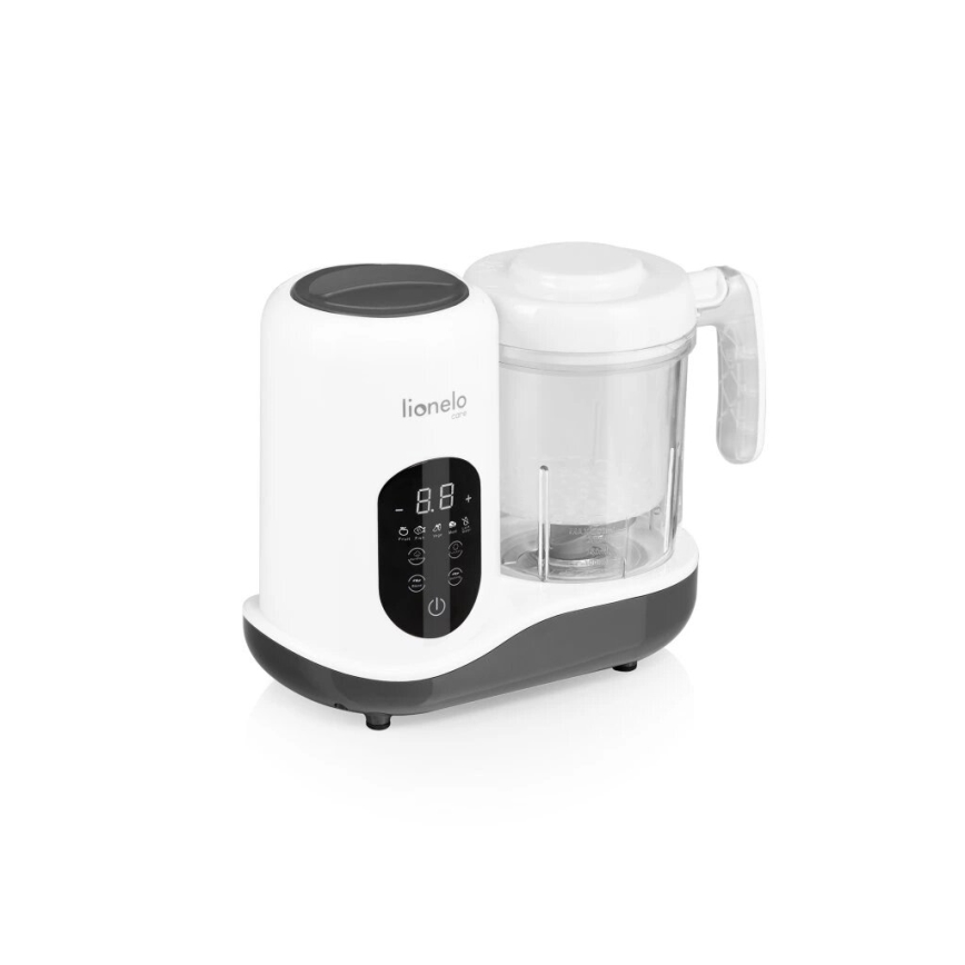 Lionelo - Cuisinière à vapeur 5en1 BABYMENU 110W/230V blanc/gris