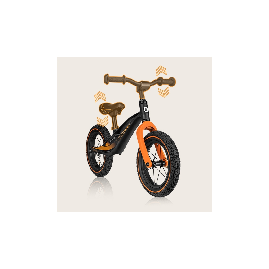Lionelo - Draisienne BART AIR noir/orange
