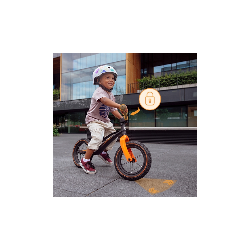 Lionelo - Draisienne BART AIR noir/orange