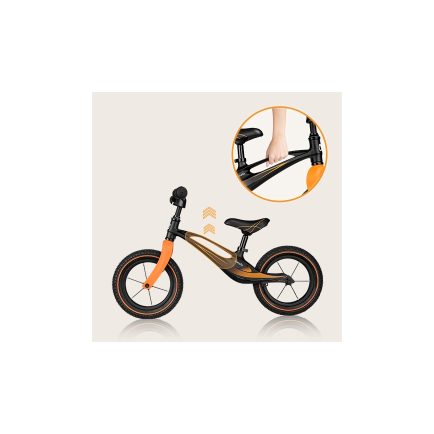 Lionelo - Draisienne BART AIR noir/orange