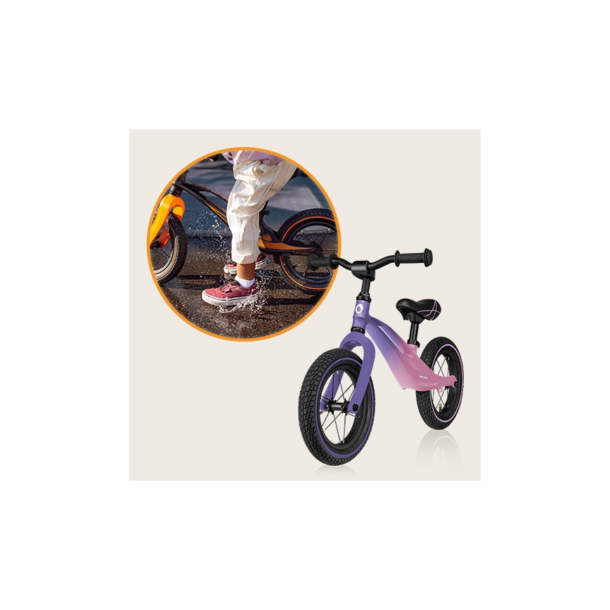 Lionelo - Draisienne BART AIR violet/rose