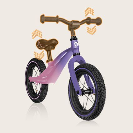 Lionelo - Draisienne BART AIR violet/rose