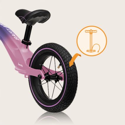 Lionelo - Draisienne BART AIR violet/rose