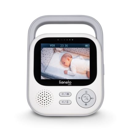 Lionelo - Écoute-bébé avec moniteur BABYLINE 3.2 5V 2600 mAh