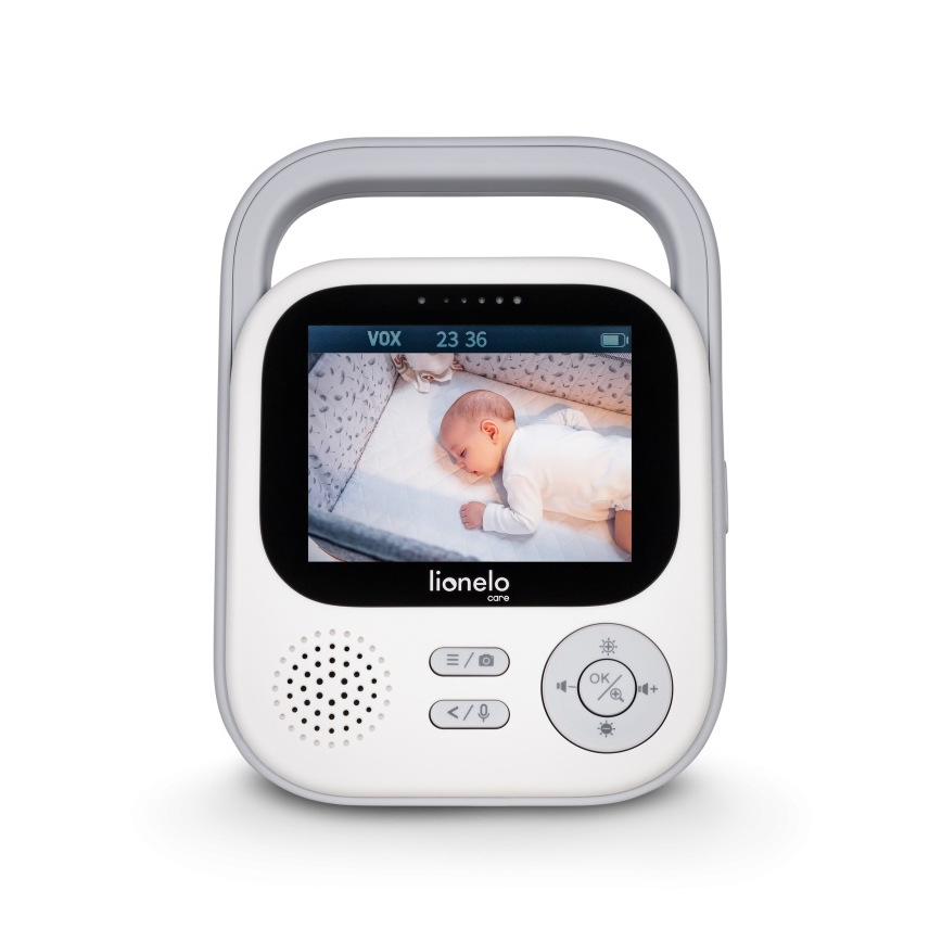 Lionelo - Écoute-bébé avec moniteur BABYLINE 3.2 5V 2600 mAh