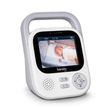Lionelo - Écoute-bébé avec moniteur BABYLINE 3.2 5V 2600 mAh