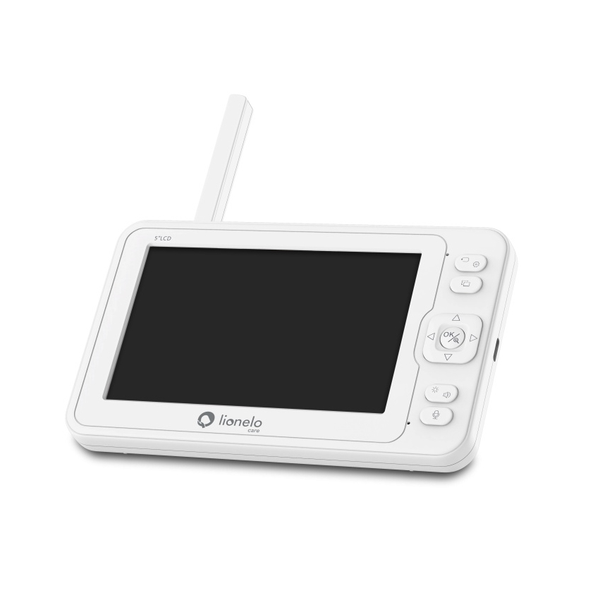 Lionelo - Écoute-bébé avec moniteur BABYLINE 6.2 5V 3600 mAh