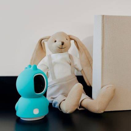 Lionelo - Écoute-bébé intelligent BABYLINE VIEW Wi-Fi 5V Blanc
