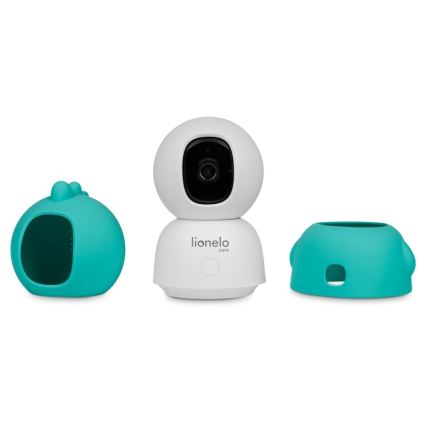 Lionelo - Écoute-bébé intelligent BABYLINE VIEW Wi-Fi 5V Blanc