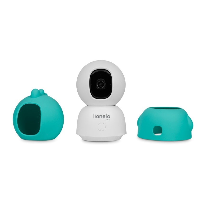 Lionelo - Écoute-bébé intelligent BABYLINE VIEW Wi-Fi 5V Blanc