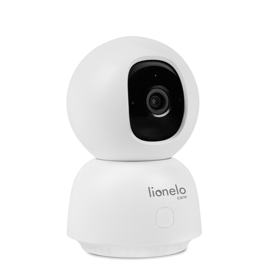 Lionelo - Écoute-bébé intelligent BABYLINE VIEW Wi-Fi 5V Blanc