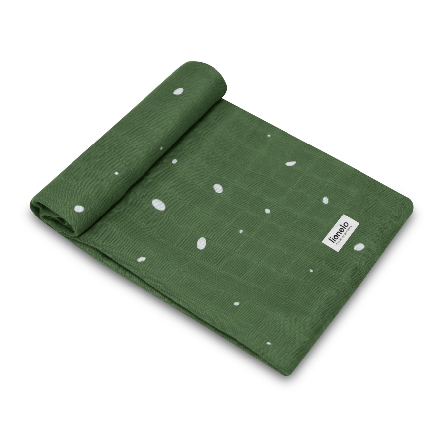 Lionelo - Ensemble de 3 langes en bambou 70x70 cm Dino