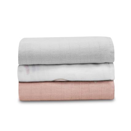 Lionelo - Ensemble de 3 langes en bambou BAMBOO SET 70x70 cm Arc-en-ciel