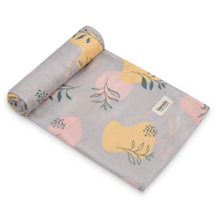 Lionelo - Ensemble de 3 langes en bambou BAMBOO SET 70x70 cm Feuille