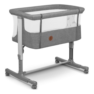 Lionelo - Lit bébé 3 en 1 AURORA gris foncé