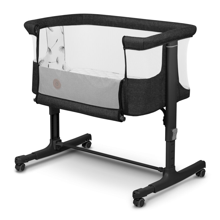 Lionelo - Lit bébé 3-en-1 AURORA Gris Graphite