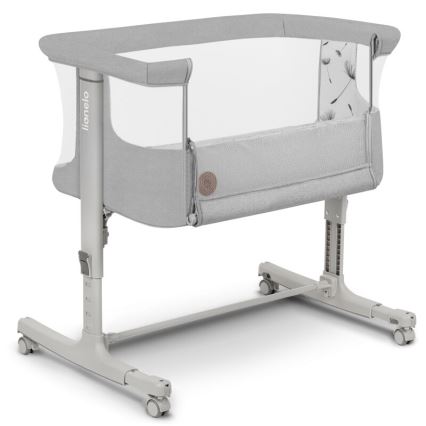 Lionelo - Lit bébé 3-en-1 AURORA gris
