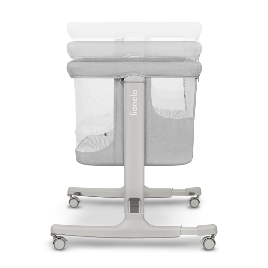 Lionelo - Lit bébé 3-en-1 AURORA gris